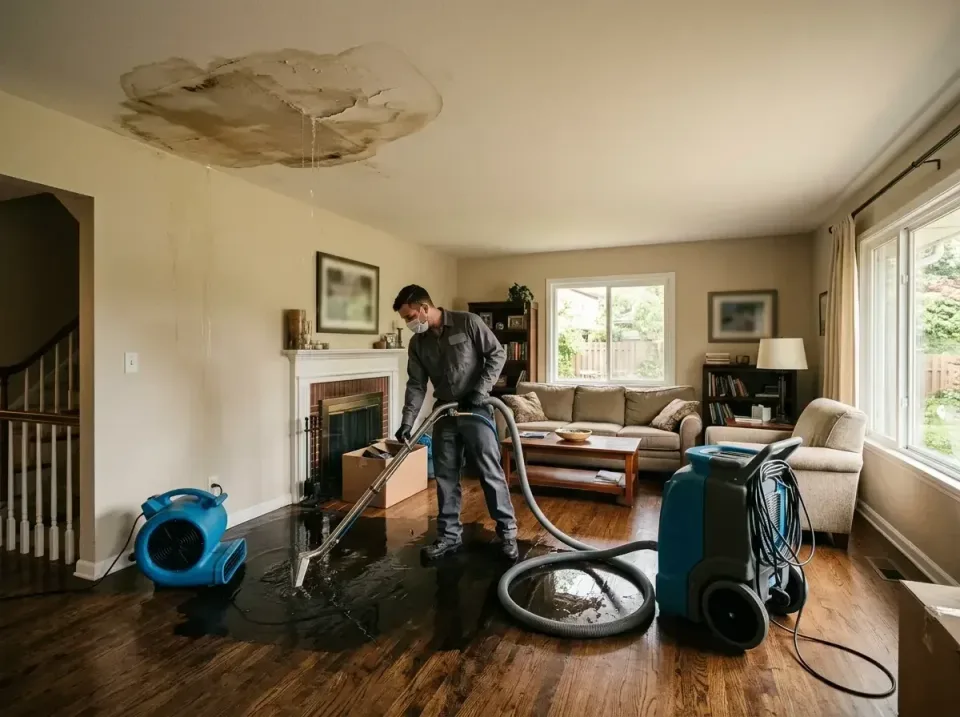 attic-pipe-burst-ceiling-drip-008 — frequently asked questions, Water Damage Restoration & Carpet Care in Wayland, MI